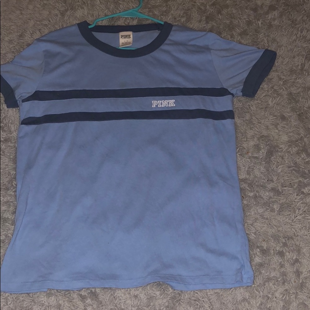 PINK Victoria’s Secret Tee - light blue